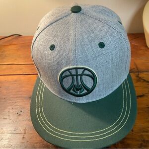Melon ware Milwaukee Bucks SnapBack Hat Cap New